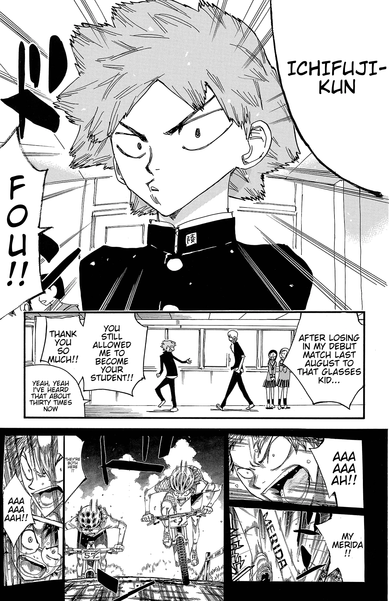 Yowamushi Pedal Chapter 713 page 12 - 