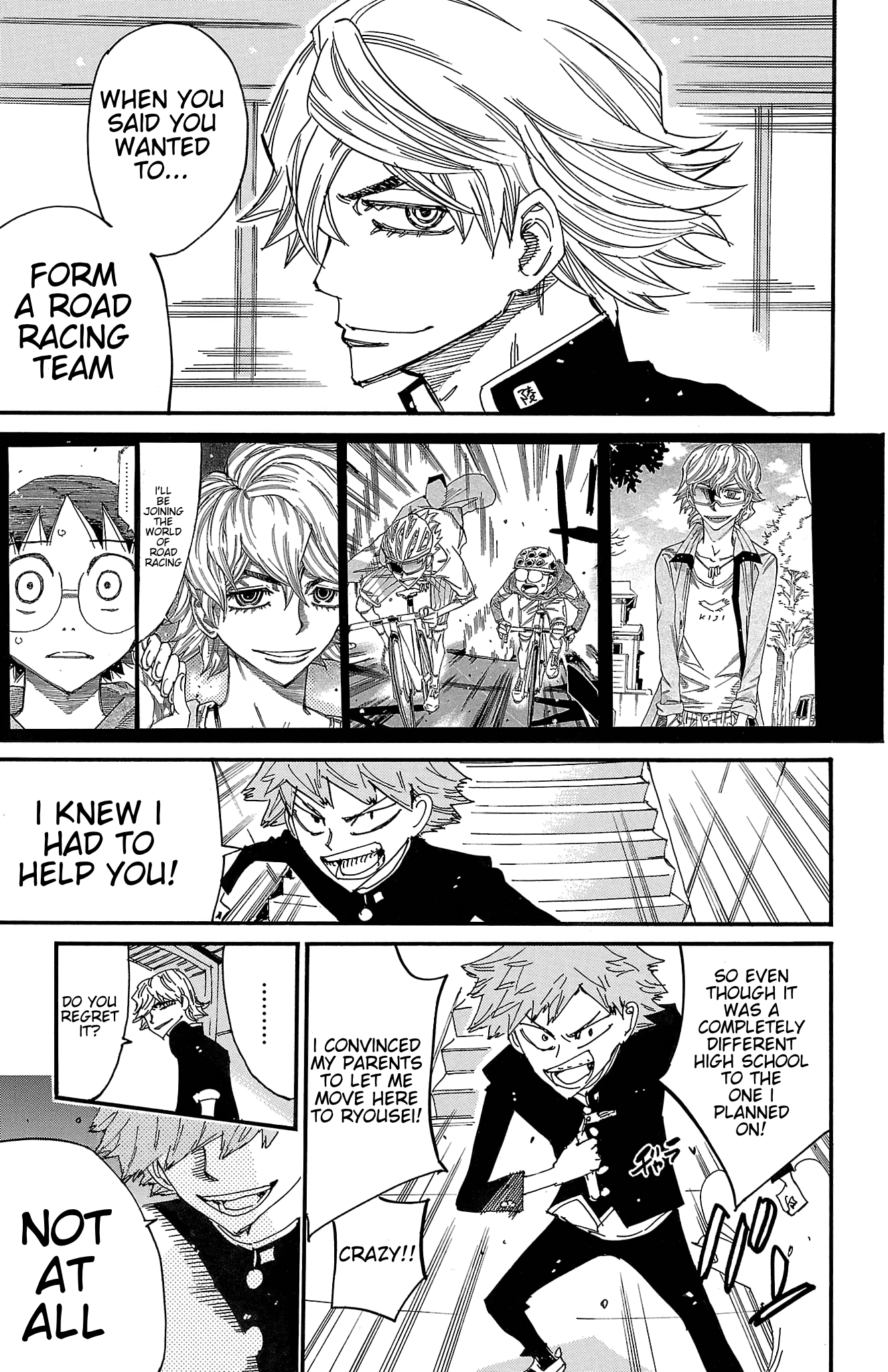 Yowamushi Pedal Chapter 713 page 14 - 