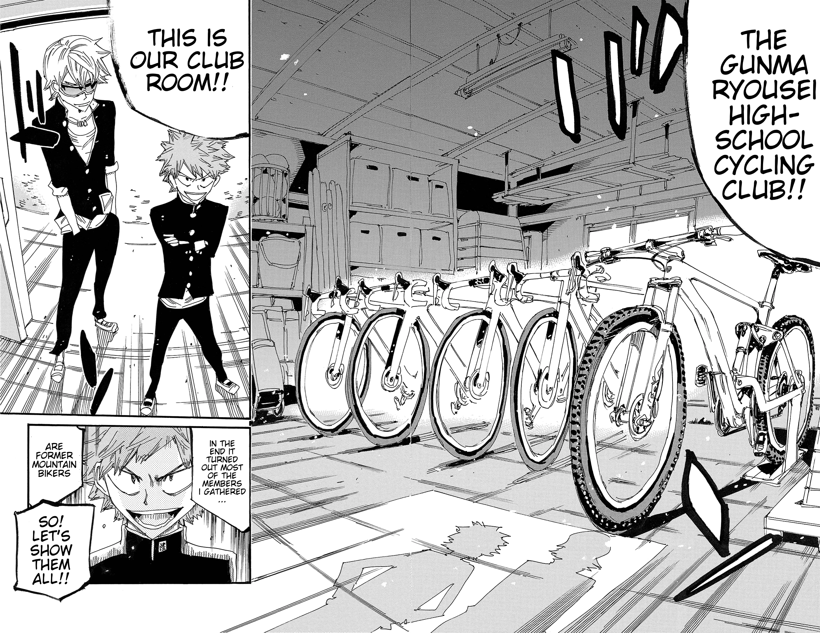 Yowamushi Pedal Chapter 713 page 17 - 
