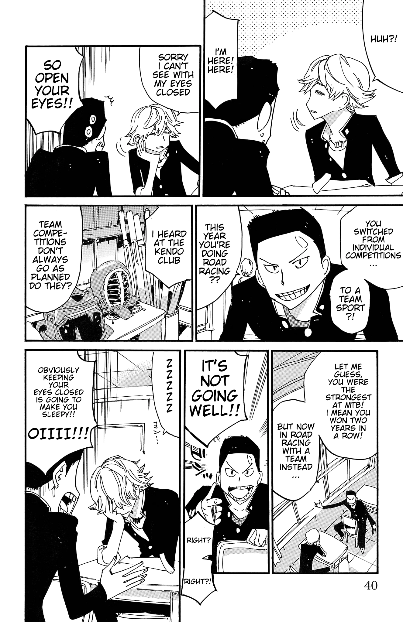 Yowamushi Pedal Chapter 713 page 9 - 