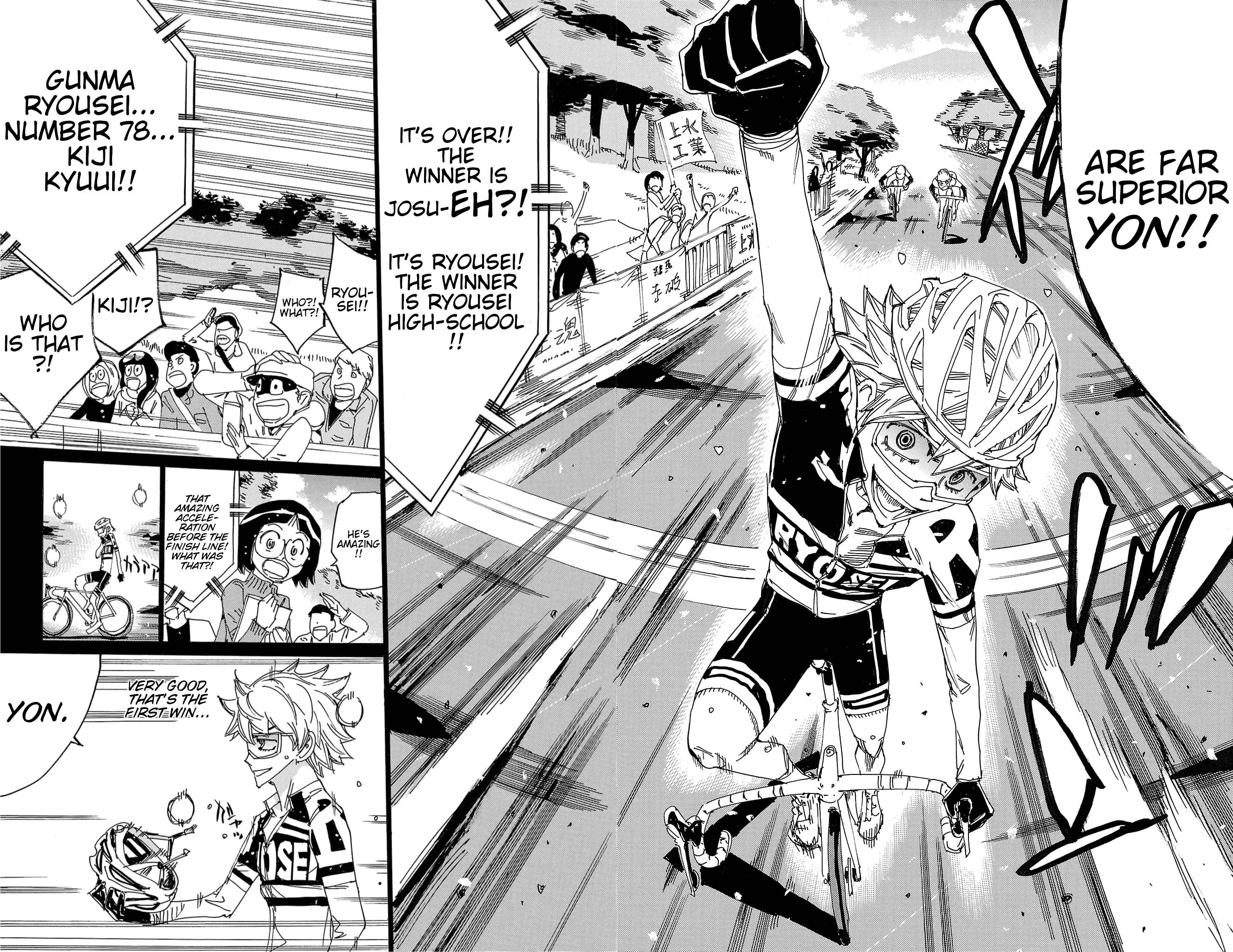 Yowamushi Pedal Chapter 714 page 14 - 