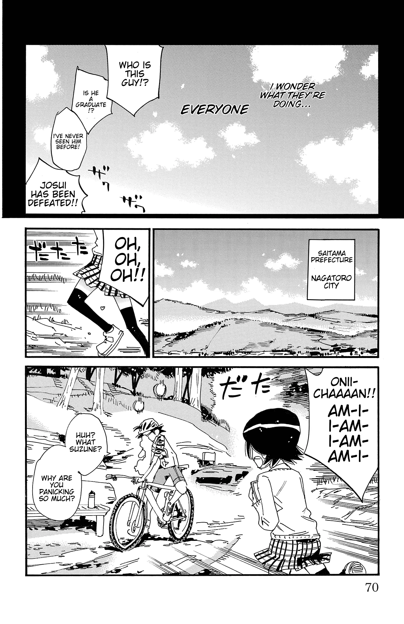 Yowamushi Pedal Chapter 714 page 15 - 
