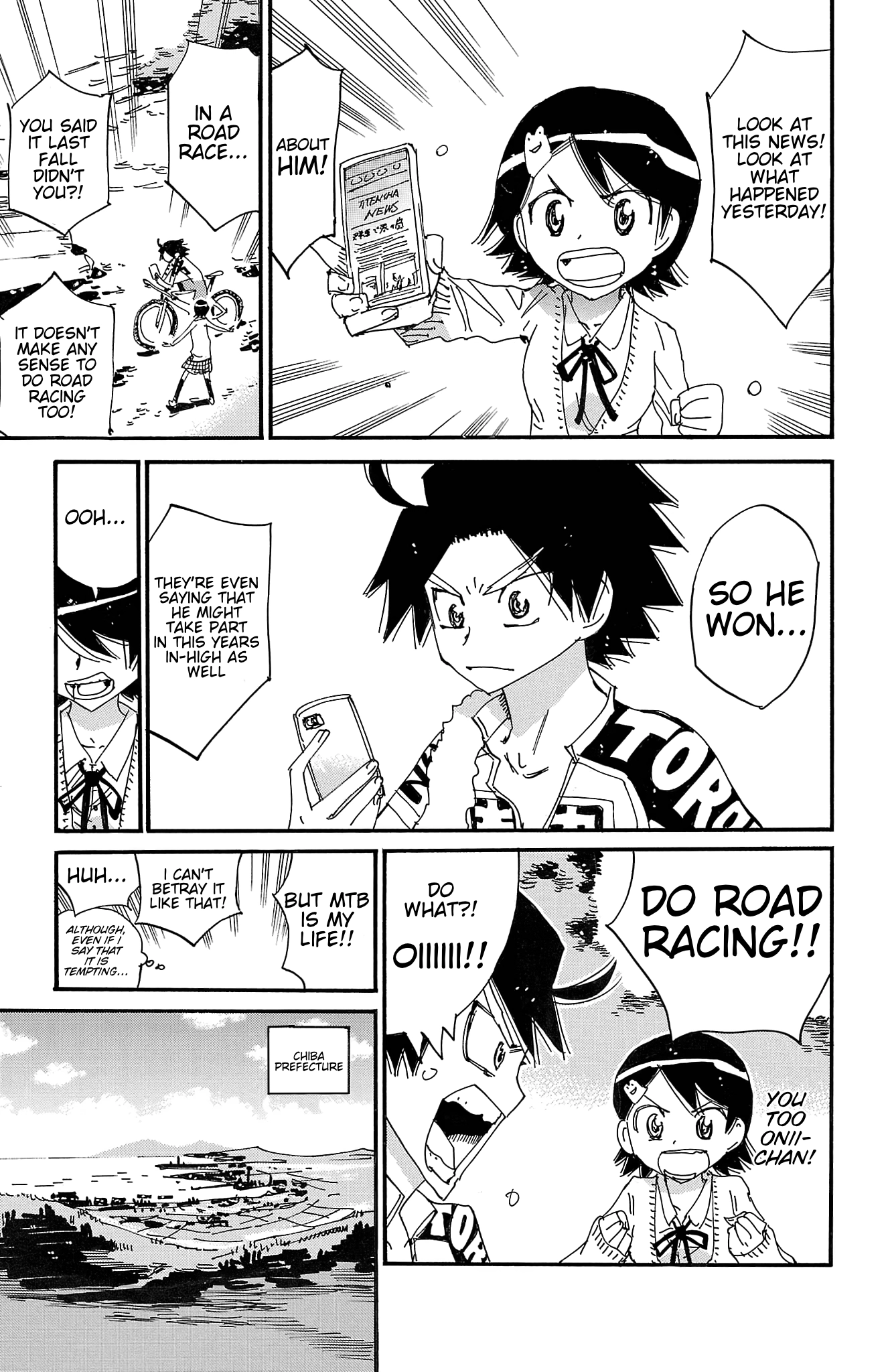 Yowamushi Pedal Chapter 714 page 16 - 