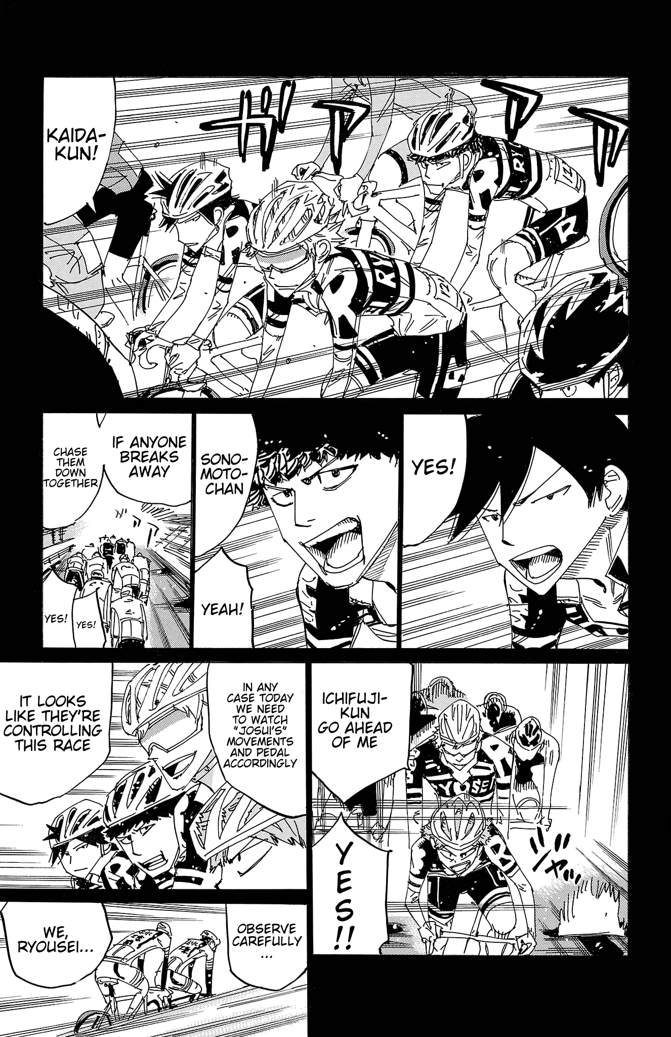 Yowamushi Pedal Chapter 714 page 7 - 