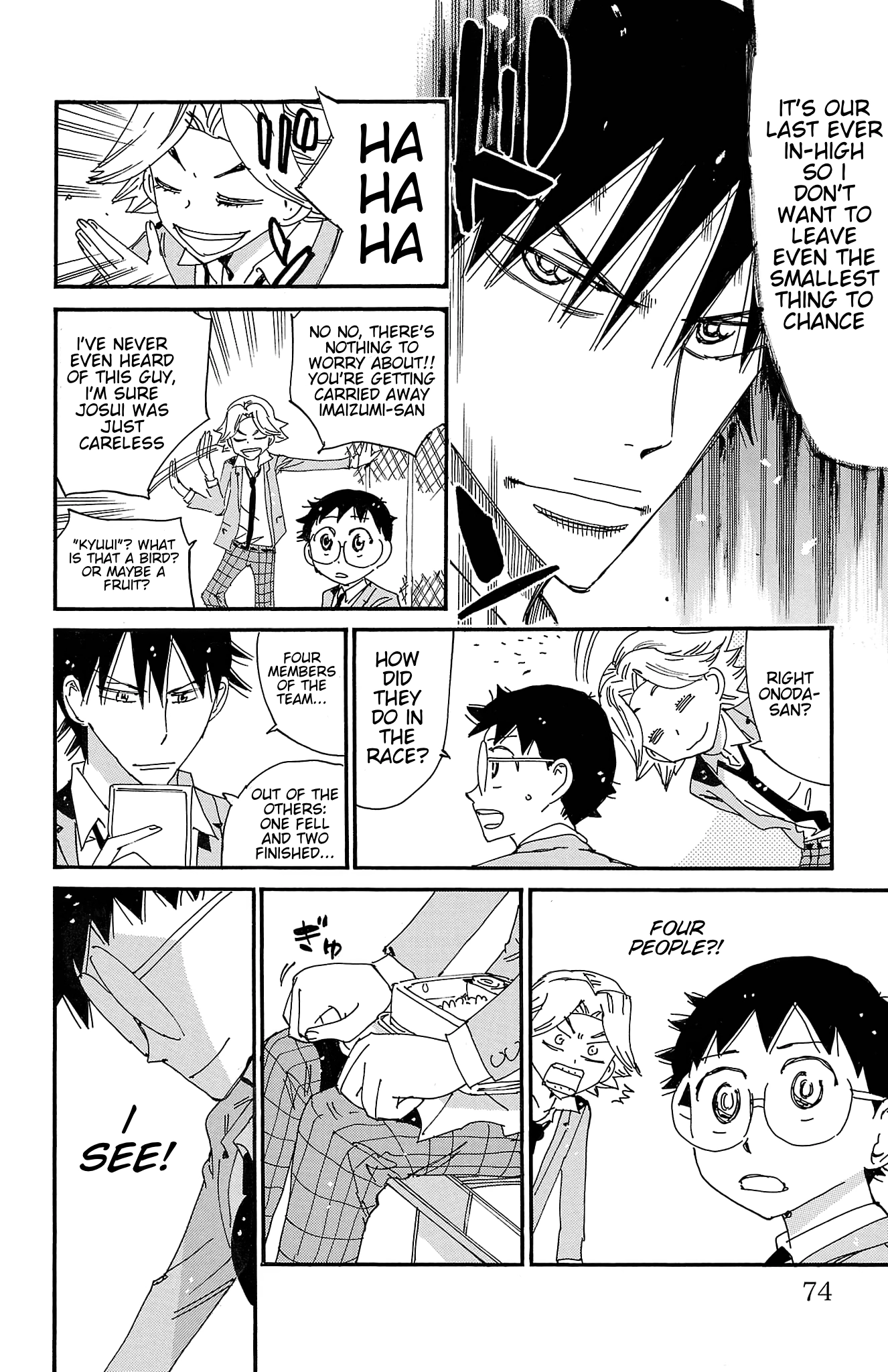 Yowamushi Pedal Chapter 715 page 2 - 
