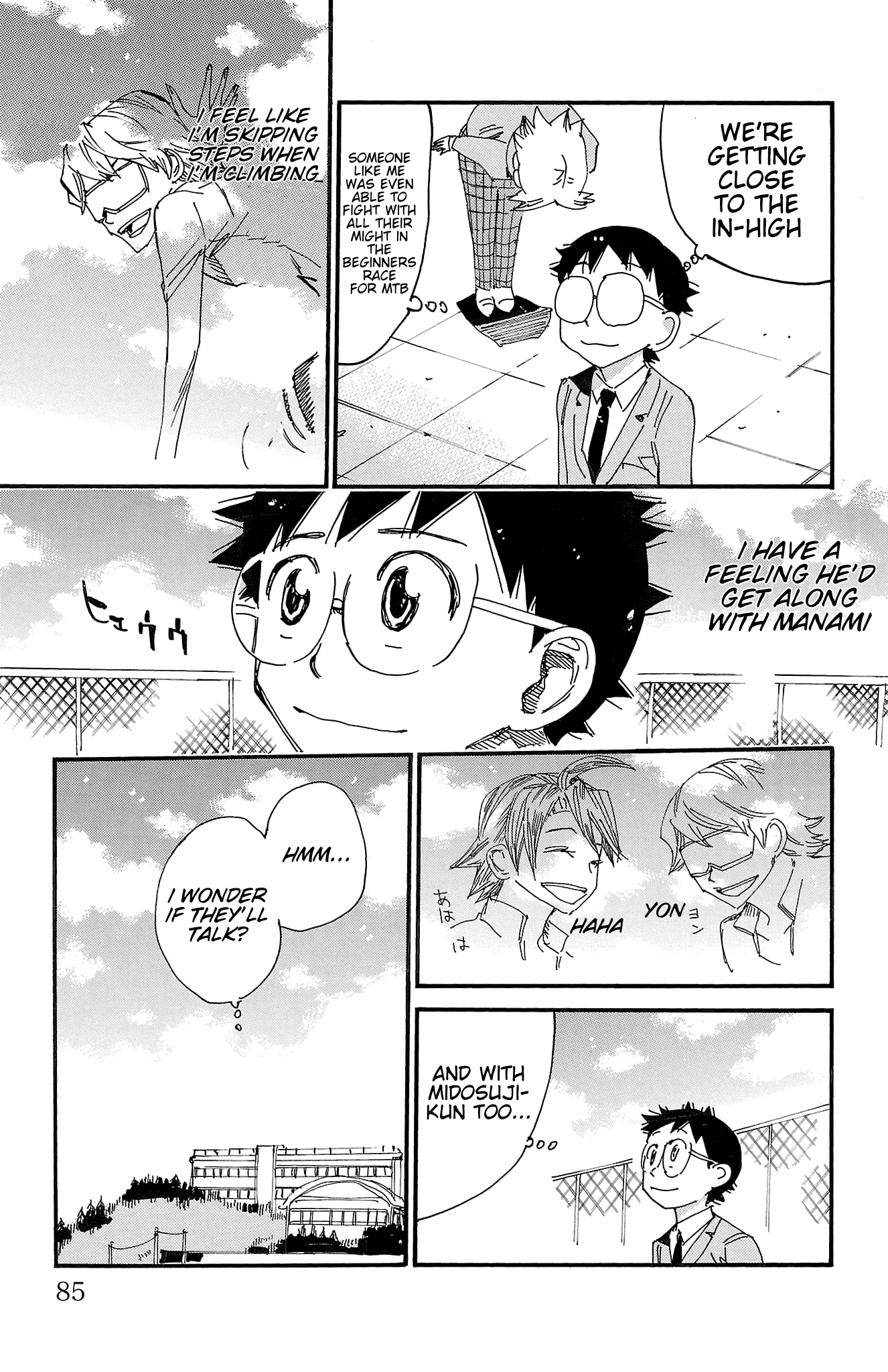 Yowamushi Pedal Chapter 715 page 11 - 