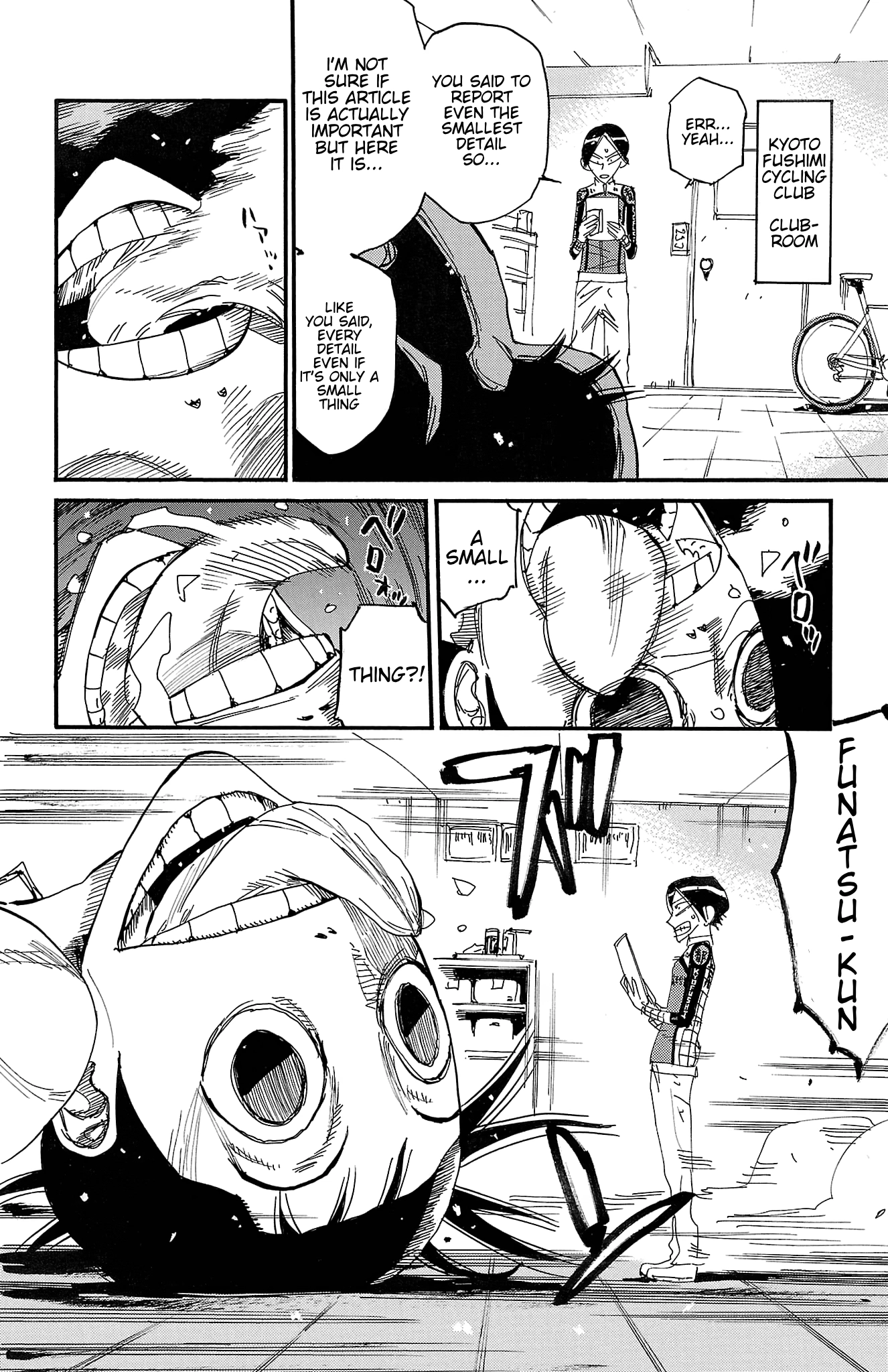 Yowamushi Pedal Chapter 715 page 13 - 