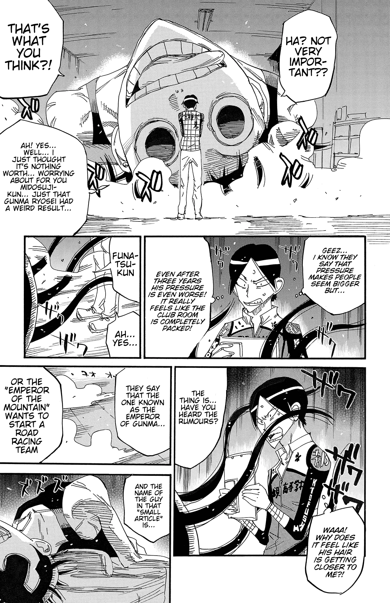 Yowamushi Pedal Chapter 715 page 14 - 