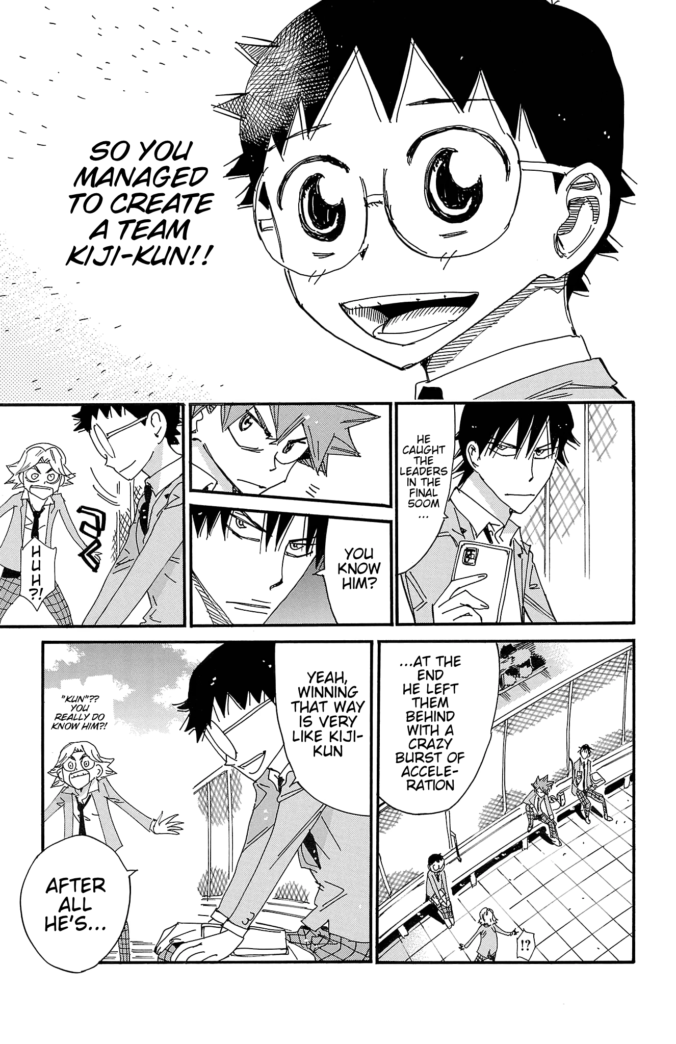 Yowamushi Pedal Chapter 715 page 3 - 