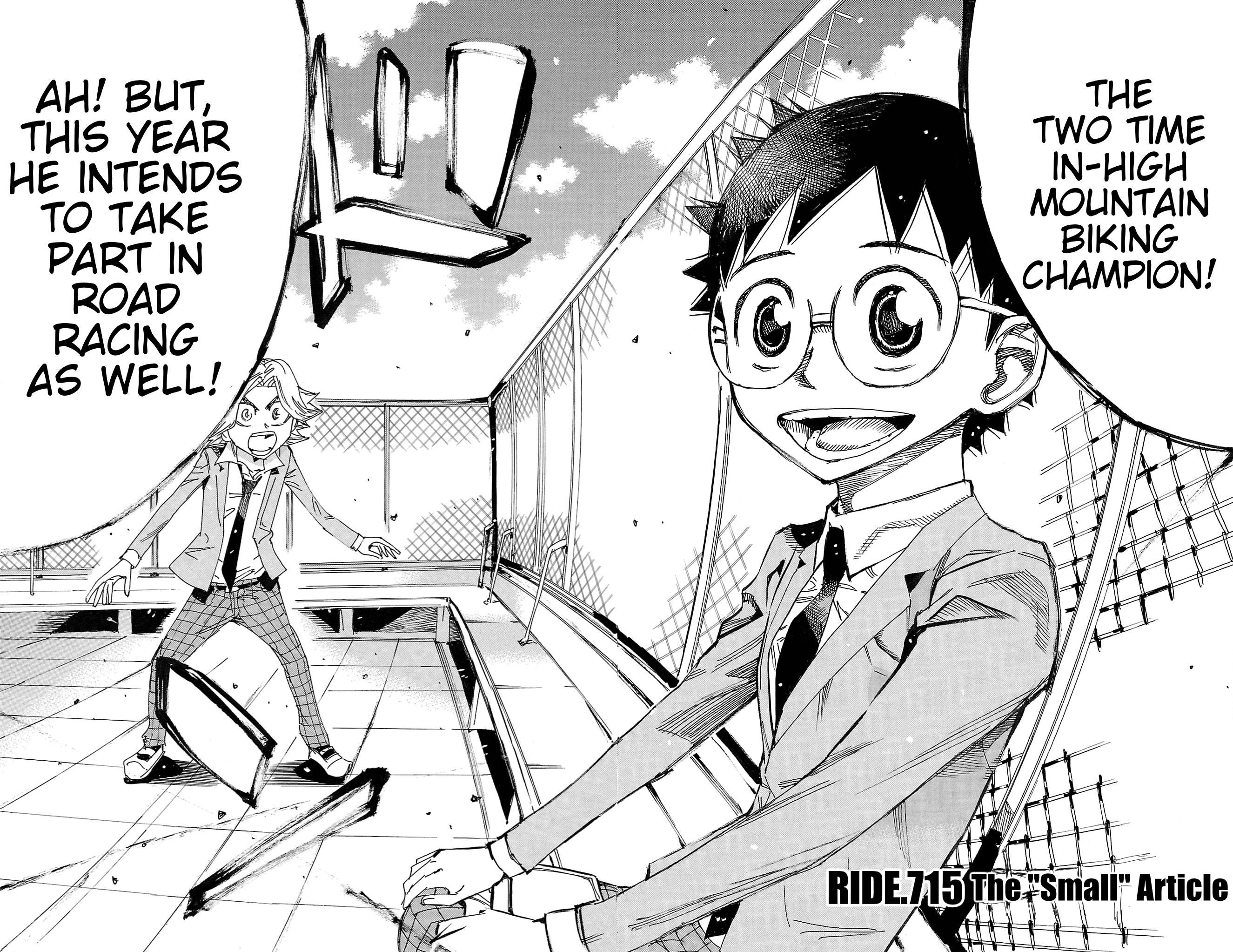 Yowamushi Pedal Chapter 715 page 4 - 
