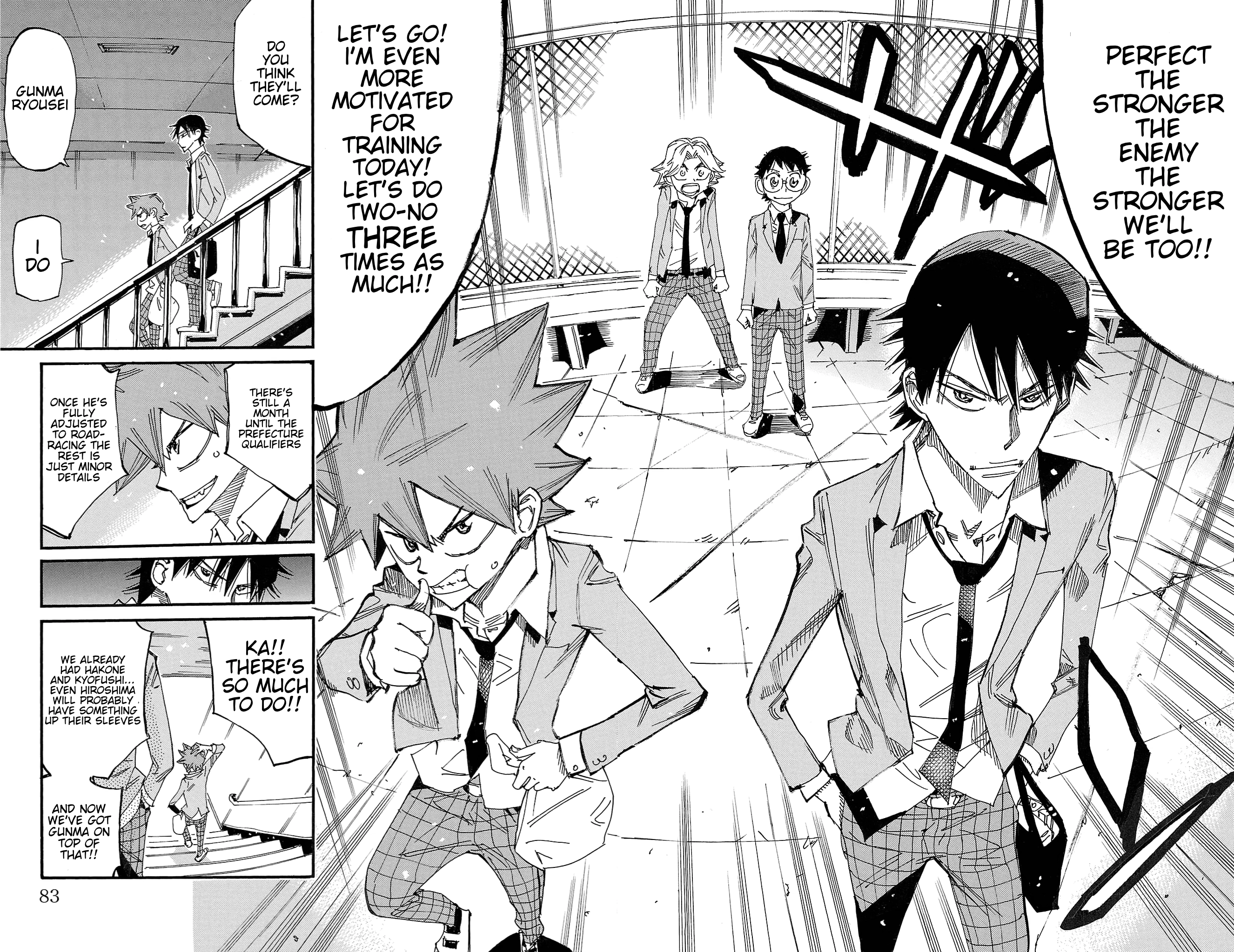 Yowamushi Pedal Chapter 715 page 9 - 