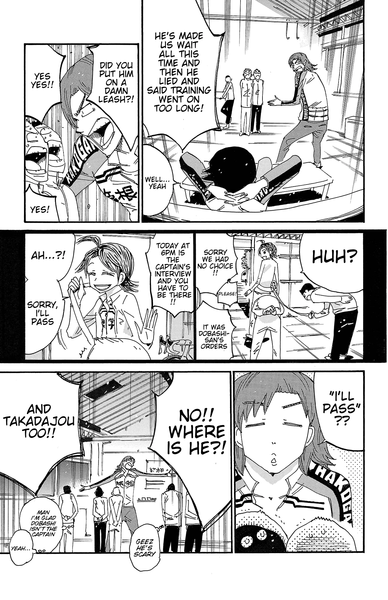 Yowamushi Pedal Chapter 717 page 12 - 