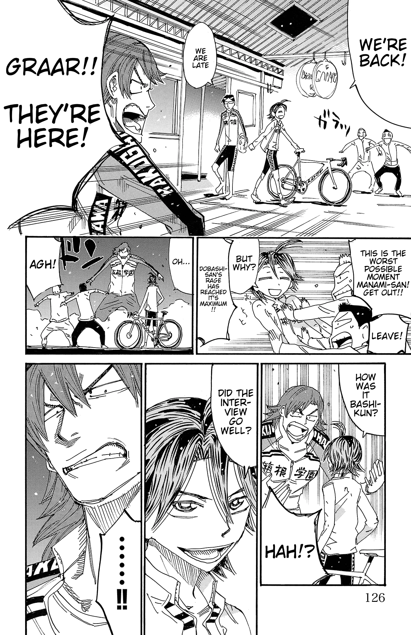 Yowamushi Pedal Chapter 717 page 13 - 