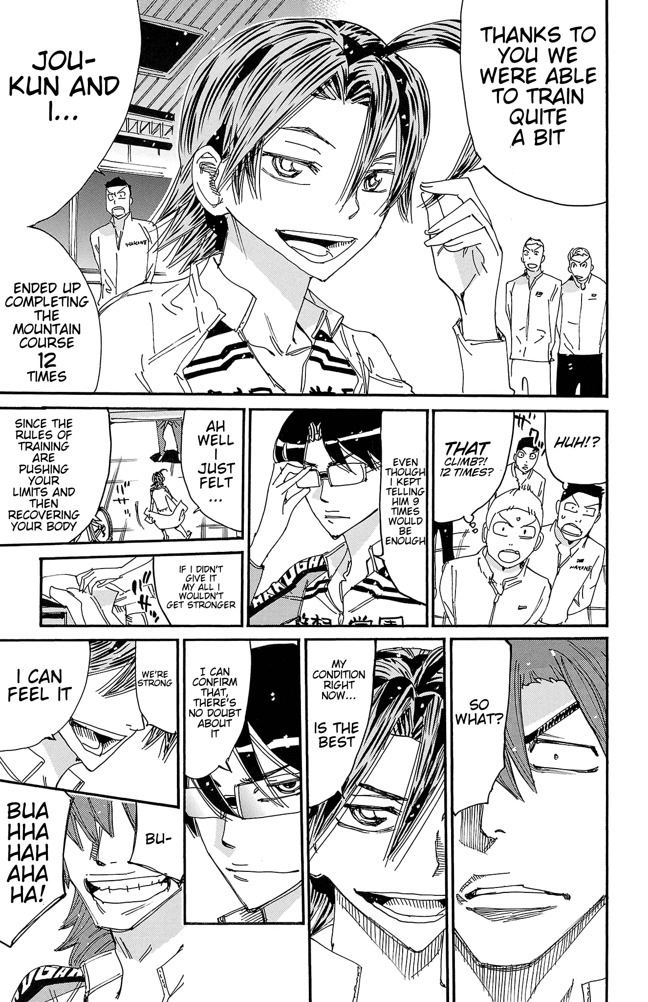 Yowamushi Pedal Chapter 717 page 14 - 