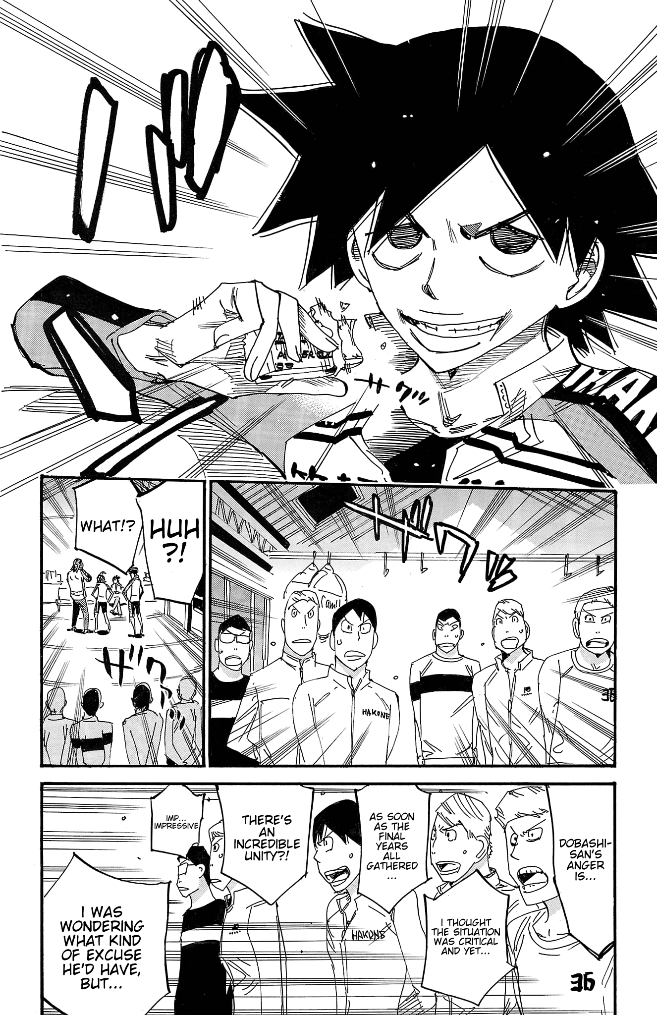 Yowamushi Pedal Chapter 717 page 16 - 