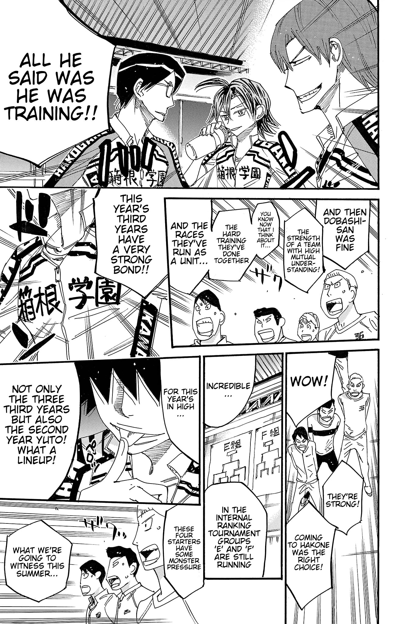Yowamushi Pedal Chapter 717 page 17 - 