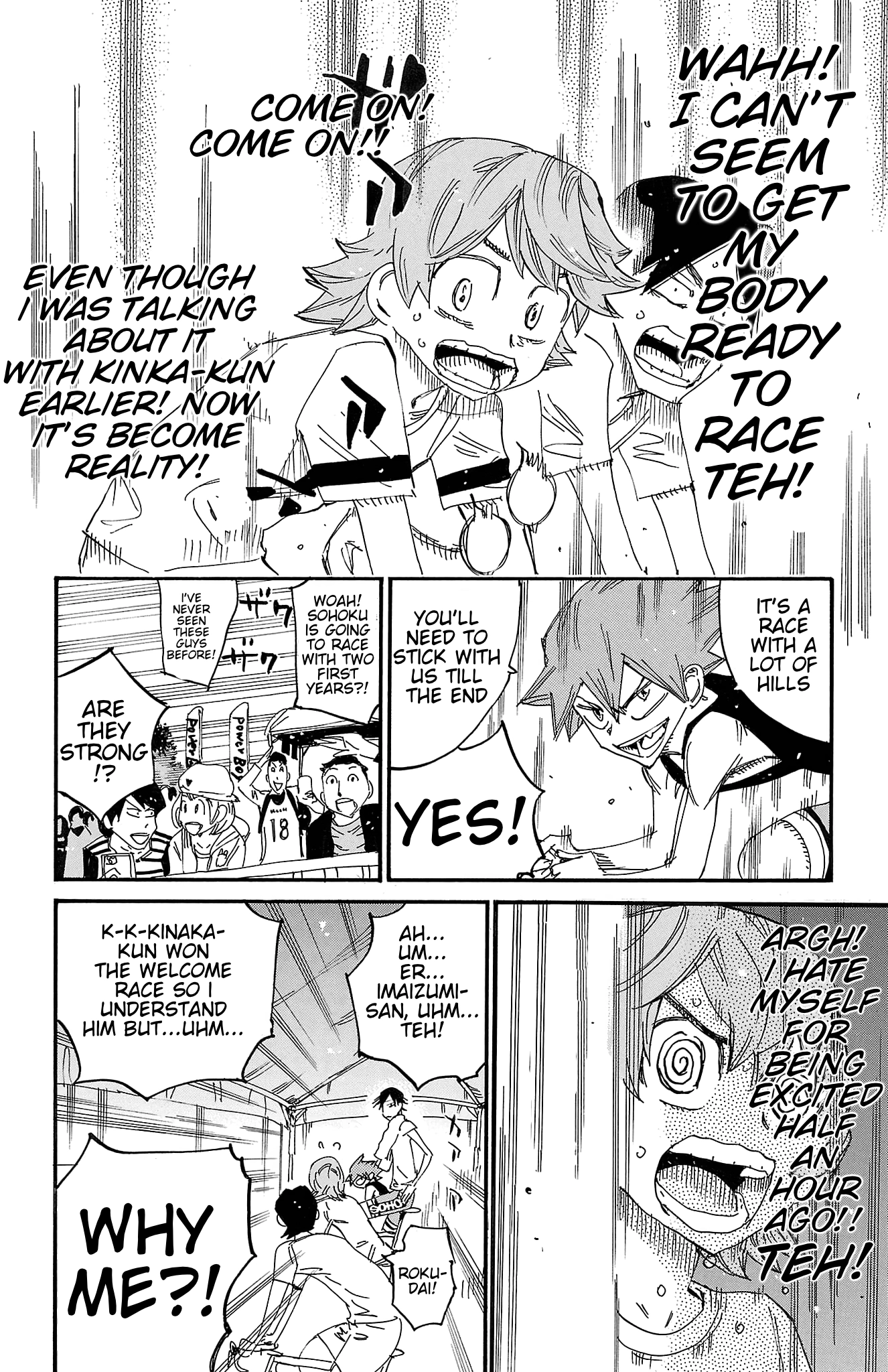 Yowamushi Pedal Chapter 718 page 15 - 