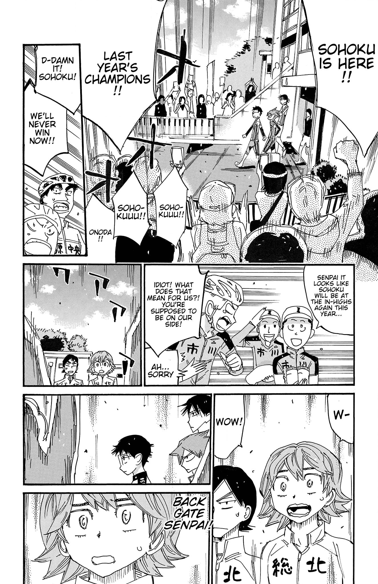 Yowamushi Pedal Chapter 718 page 8 - 