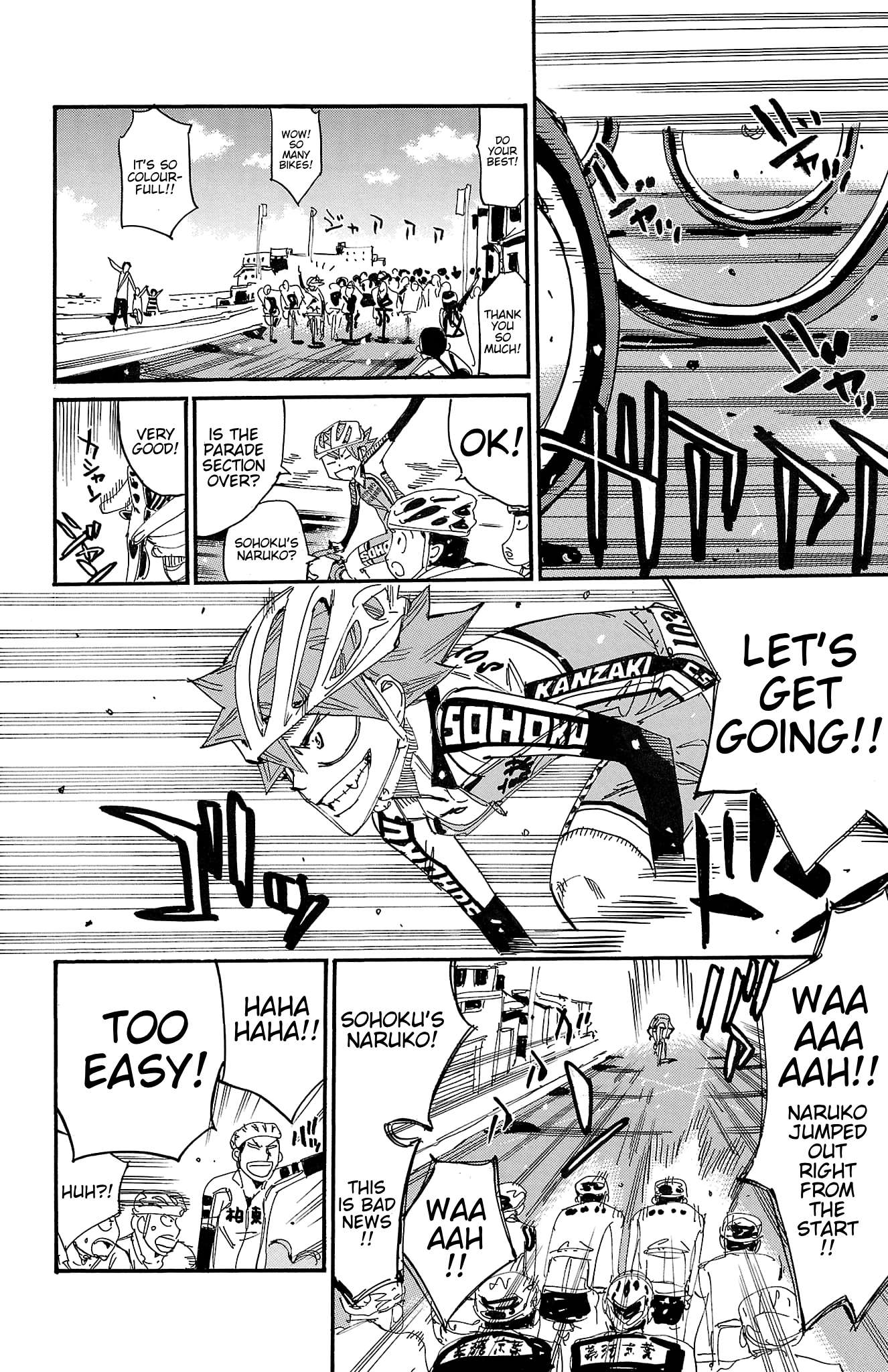Yowamushi Pedal Chapter 719 page 18 - 