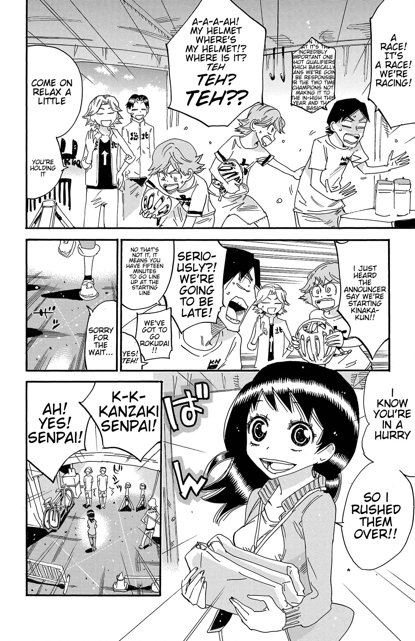 Yowamushi Pedal Chapter 719 page 4 - 