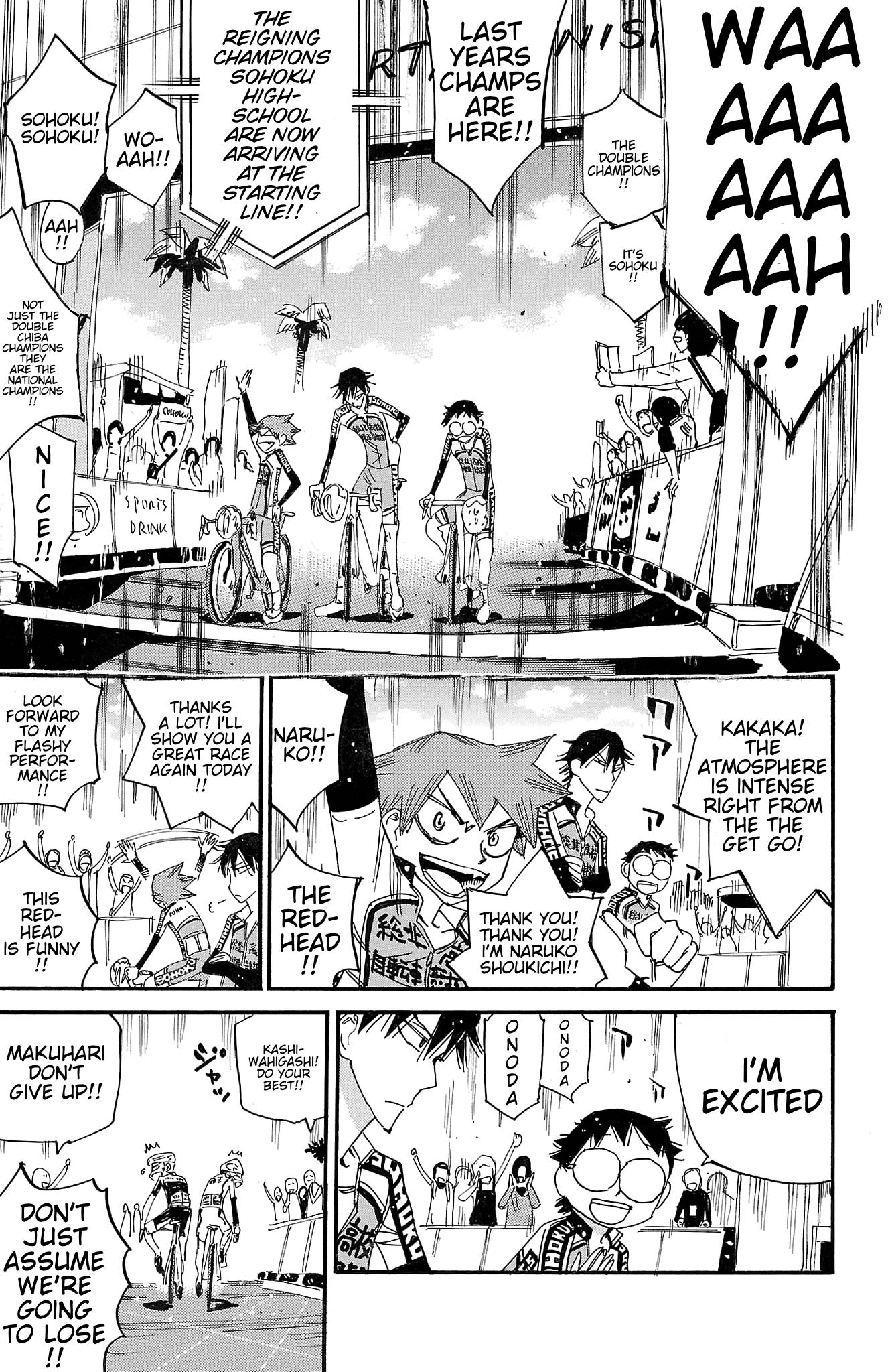 Yowamushi Pedal Chapter 719 page 10 - 