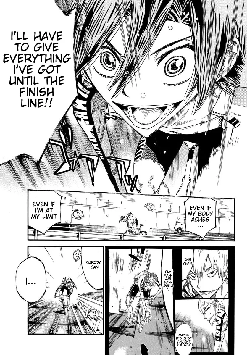 Yowamushi Pedal Chapter 862 page 13 - 