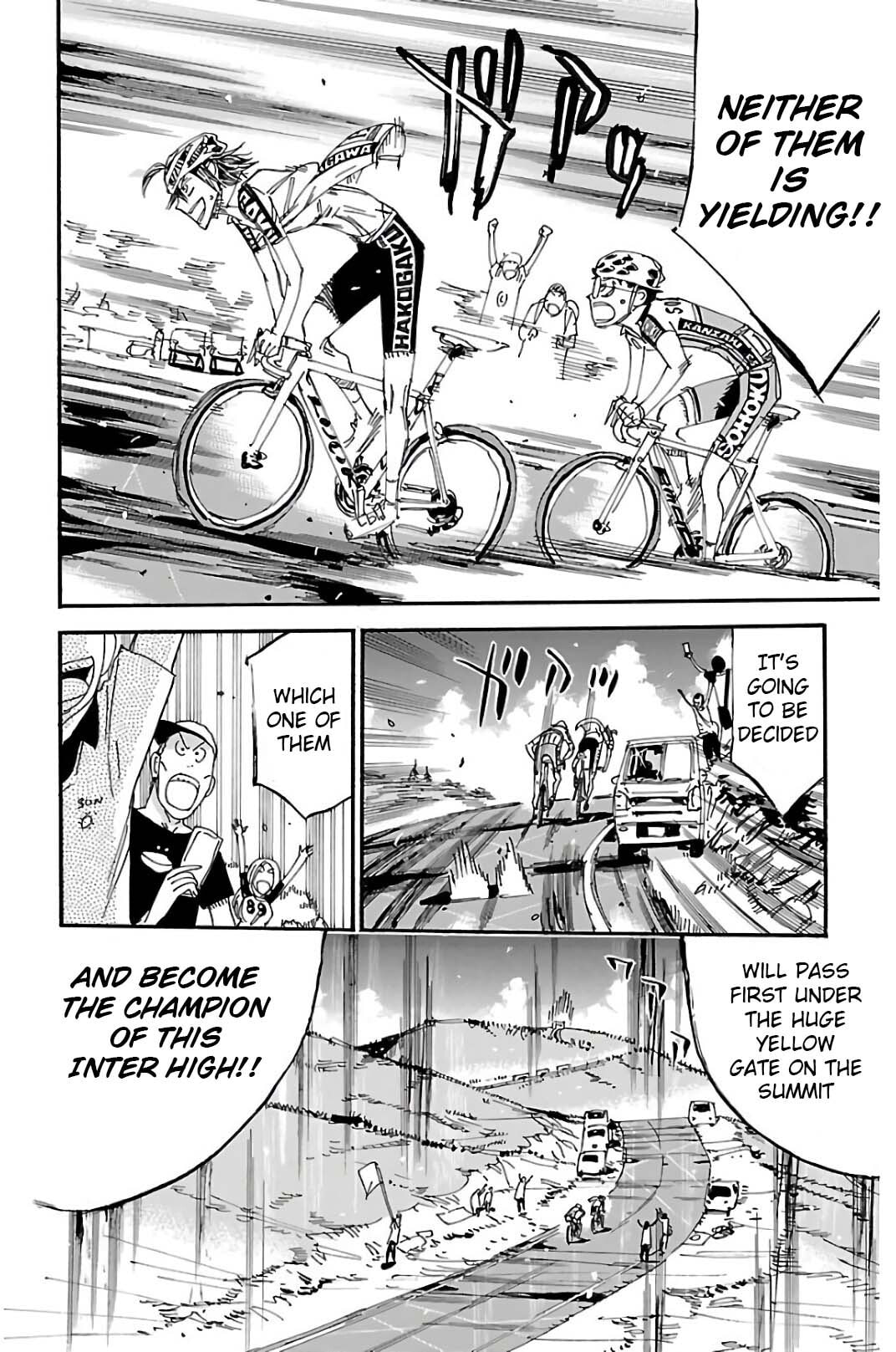 Yowamushi Pedal Chapter 518 page 2 - 