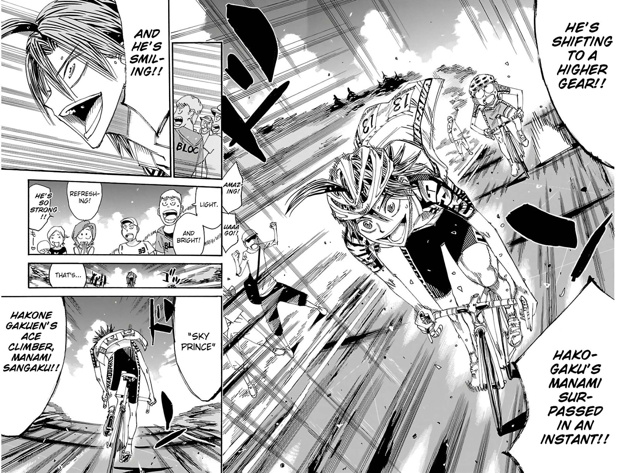 Yowamushi Pedal Chapter 518 page 14 - 