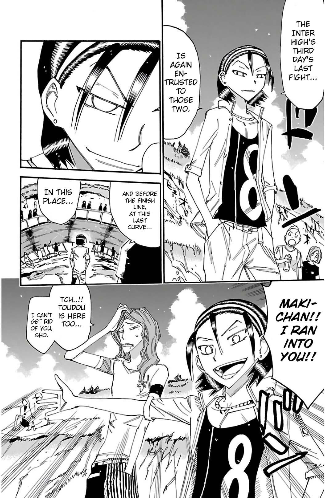 Yowamushi Pedal Chapter 518 page 17 - 