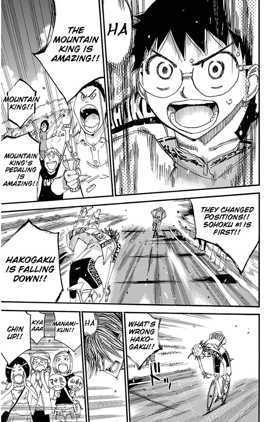 Yowamushi Pedal Chapter 518 page 8 - 
