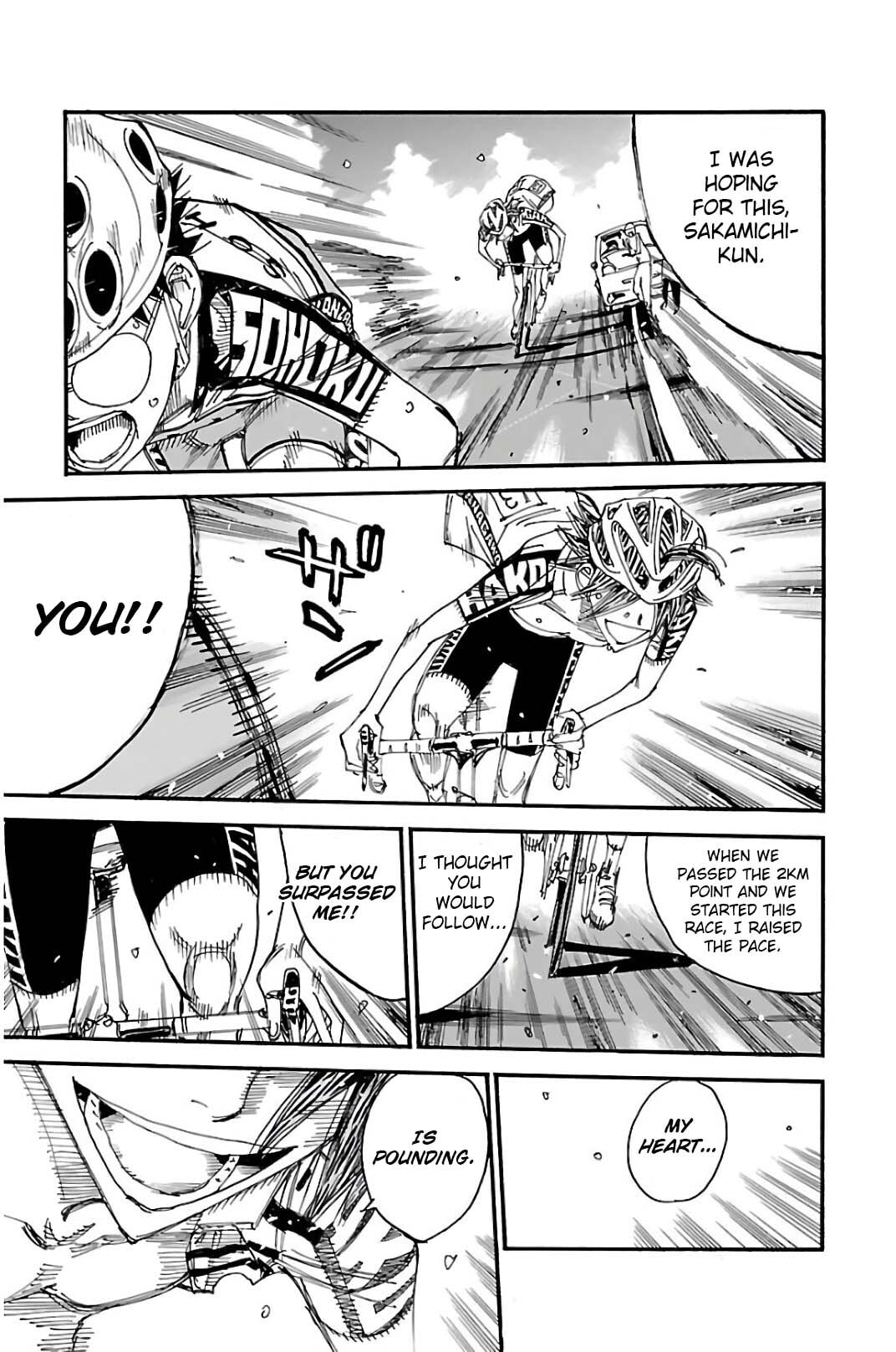 Yowamushi Pedal Chapter 518 page 10 - 