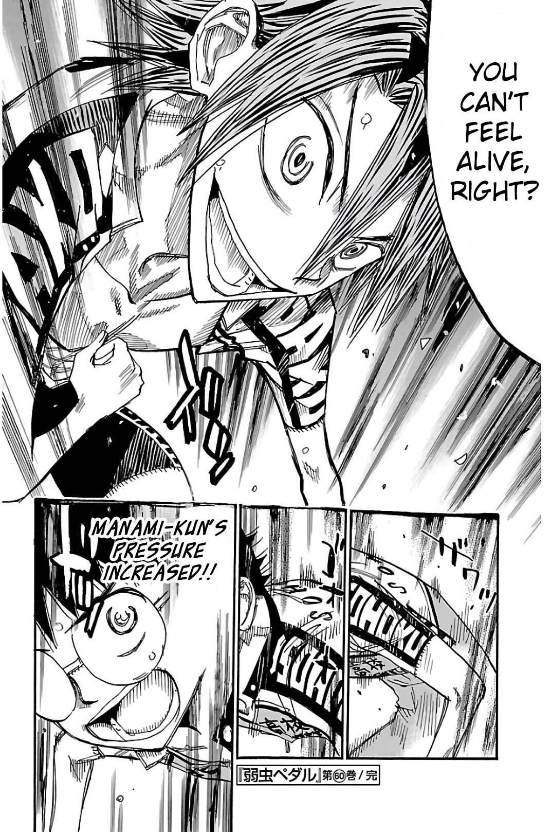 Yowamushi Pedal Chapter 519 page 18 - 