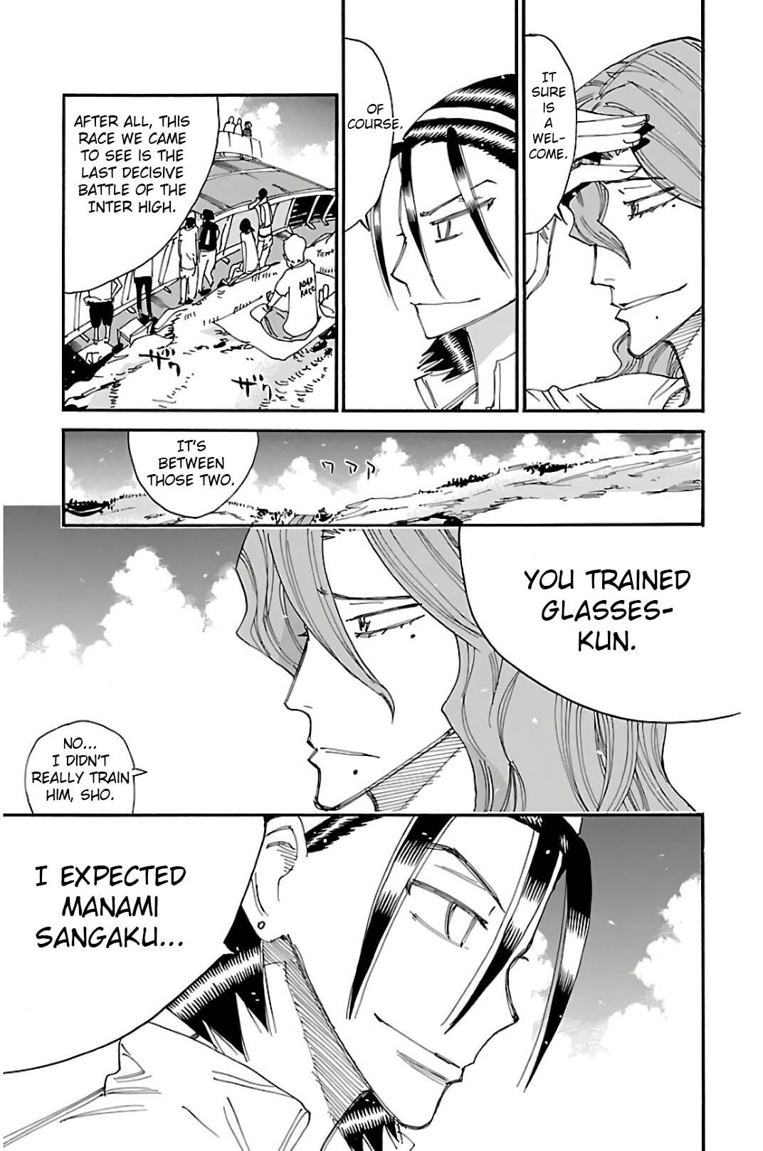 Yowamushi Pedal Chapter 519 page 3 - 