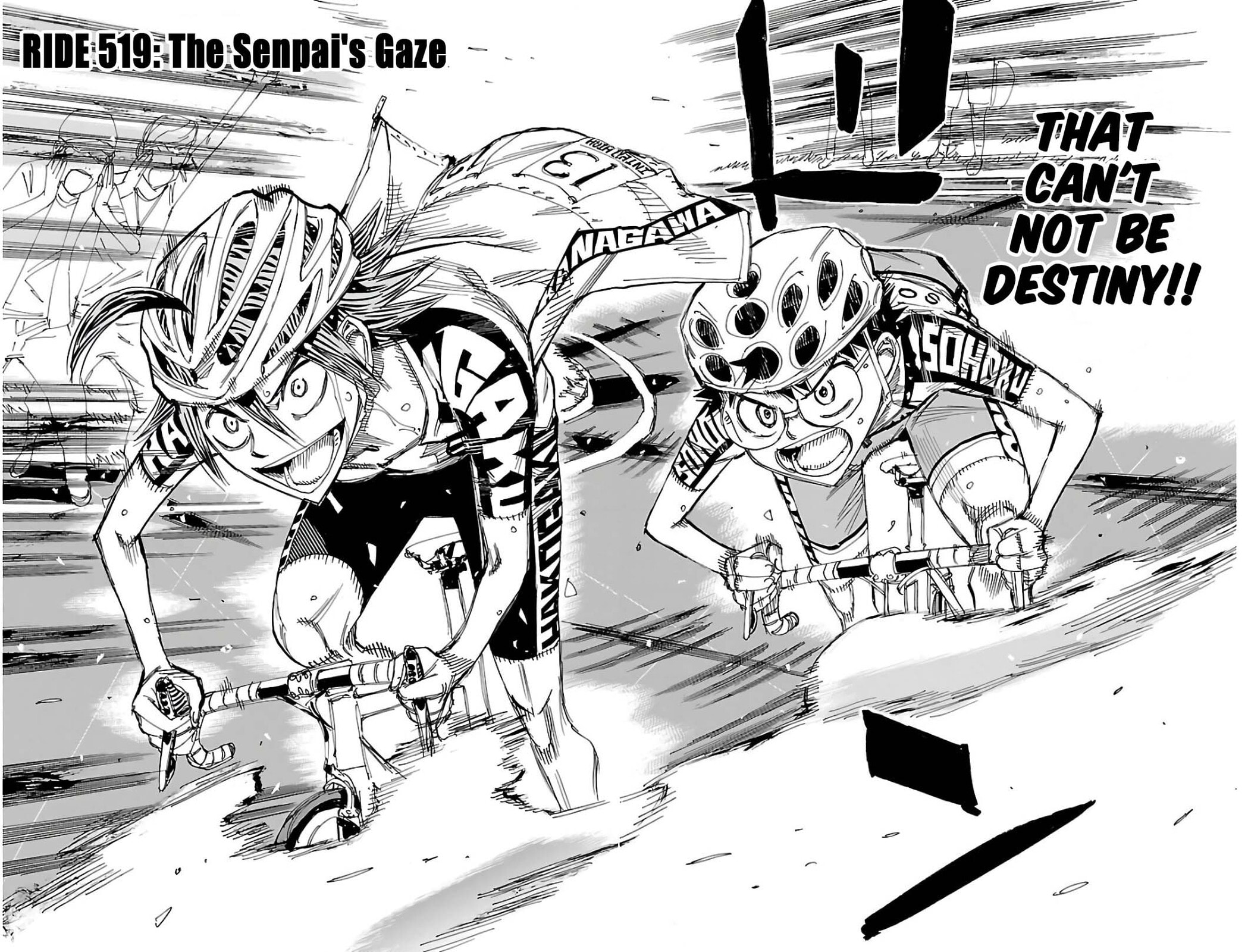 Yowamushi Pedal Chapter 519 page 4 - 