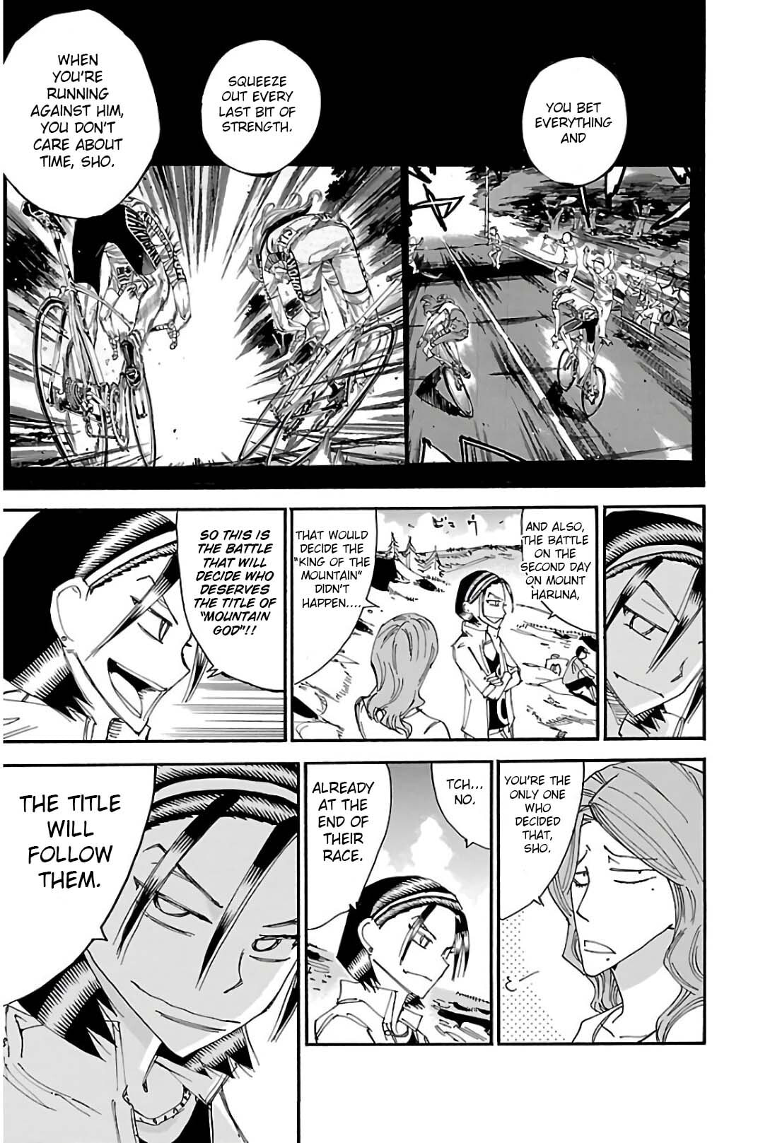 Yowamushi Pedal Chapter 519 page 8 - 