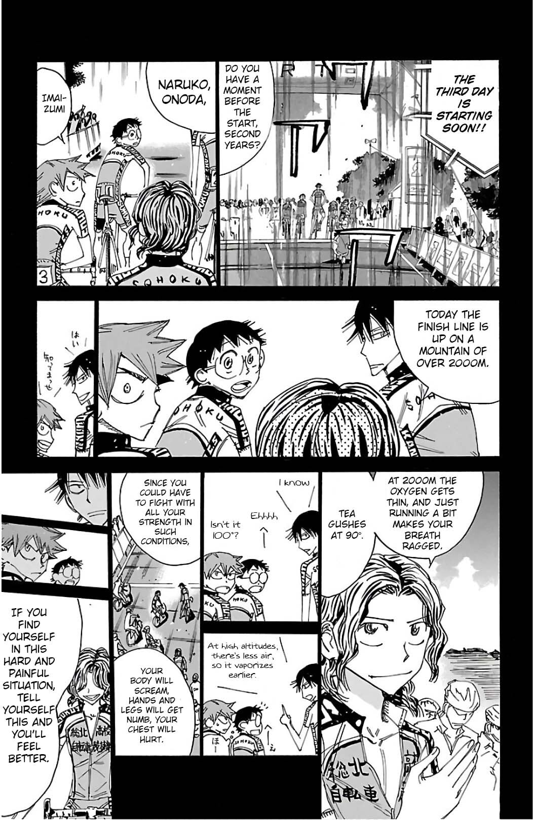 Yowamushi Pedal Chapter 520 page 11 - 