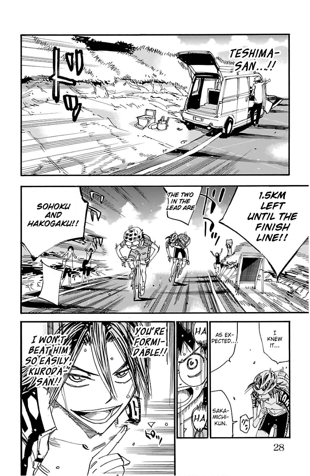 Yowamushi Pedal Chapter 520 page 19 - 