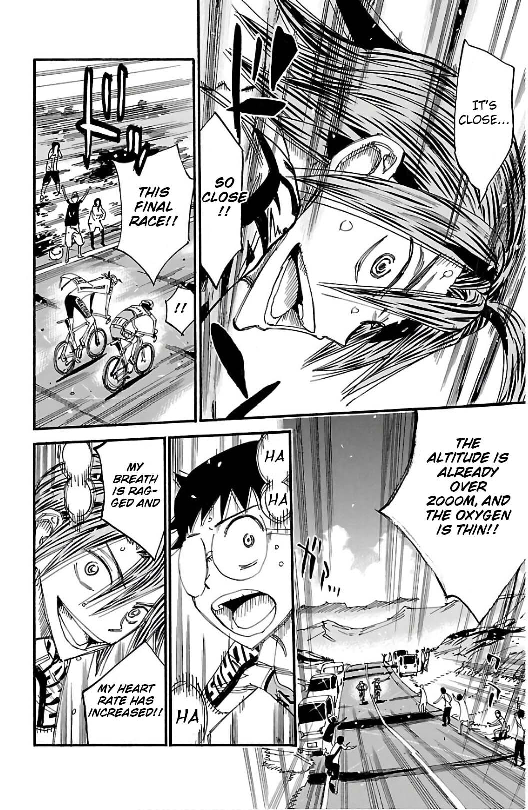 Yowamushi Pedal Chapter 520 page 4 - 