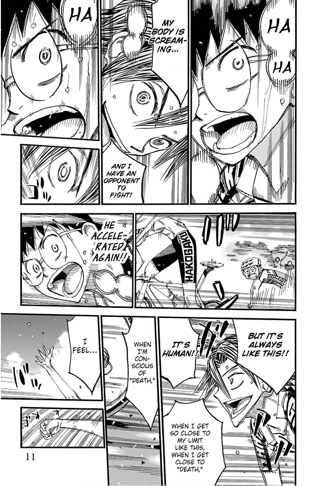 Yowamushi Pedal Chapter 520 page 5 - 