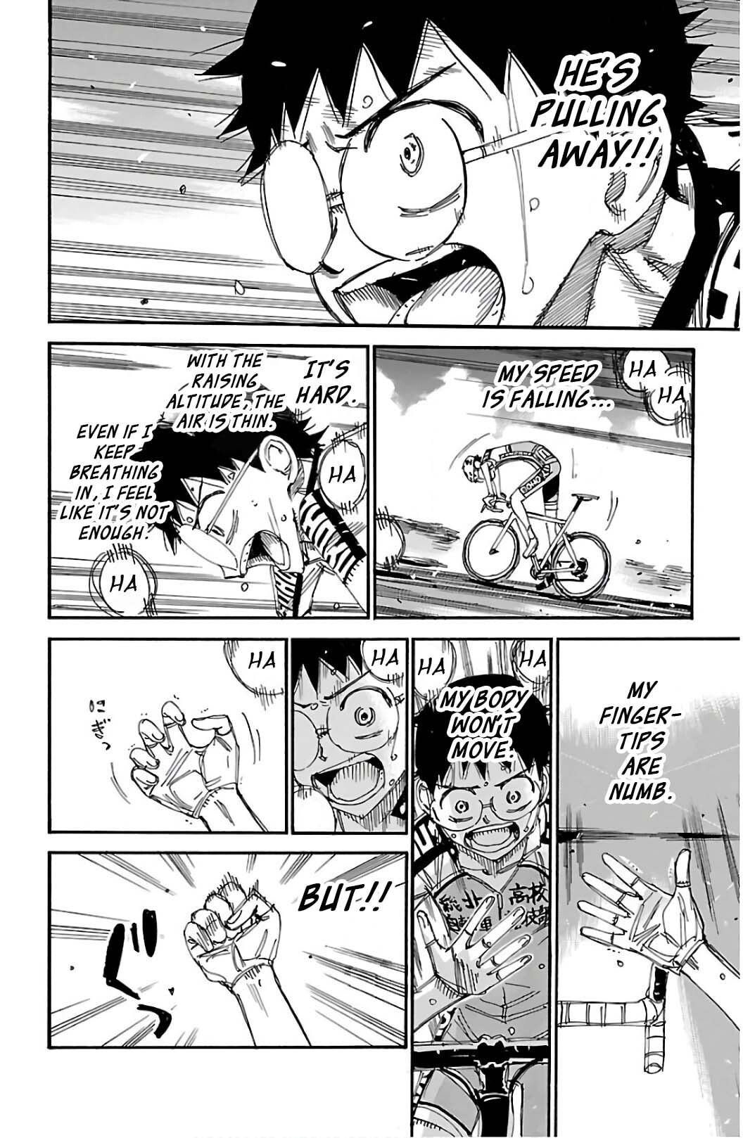 Yowamushi Pedal Chapter 520 page 10 - 