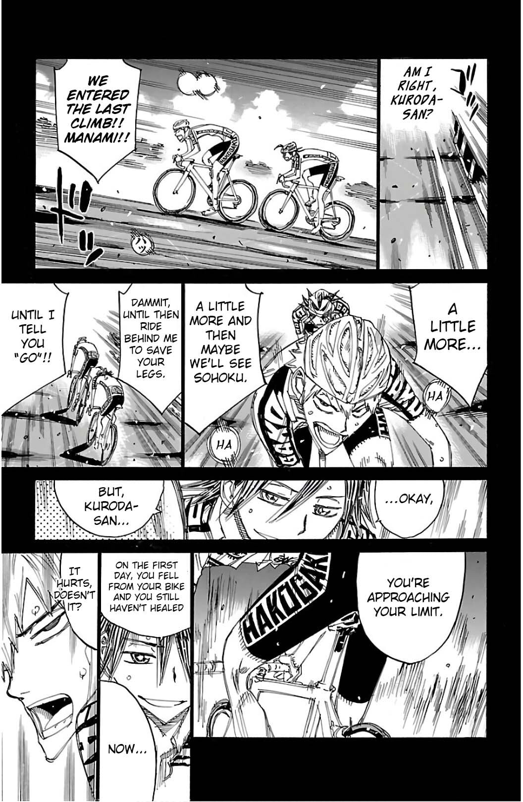 Yowamushi Pedal Chapter 521 page 15 - 