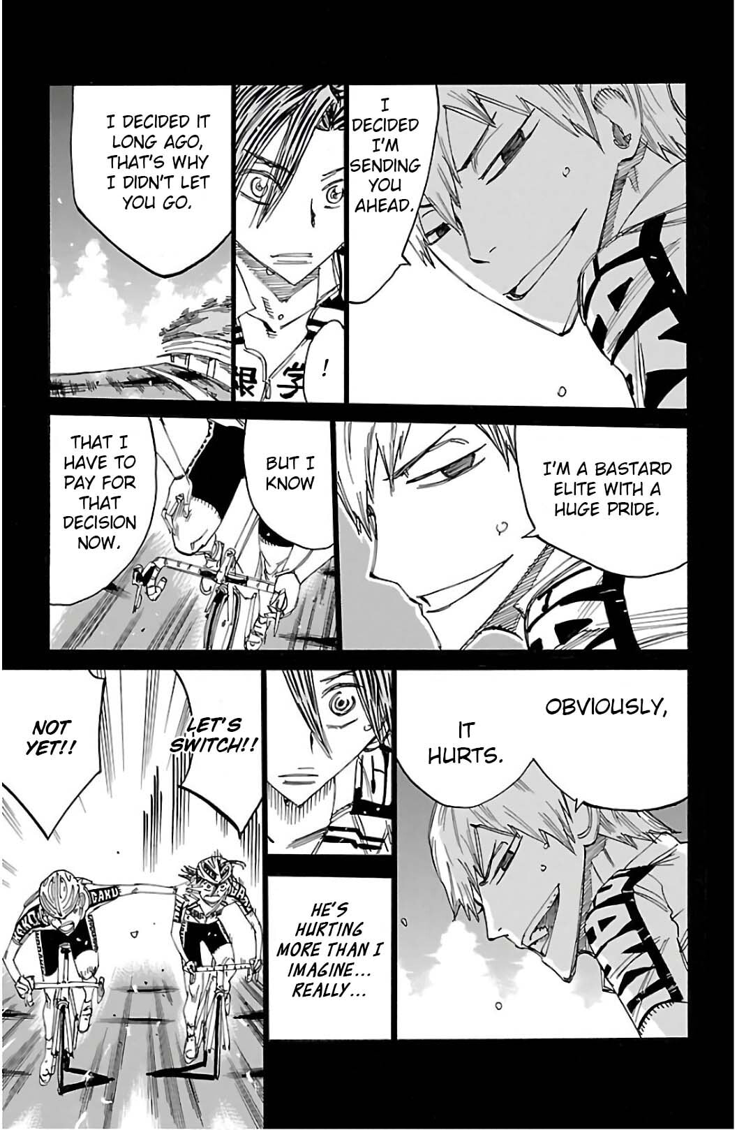 Yowamushi Pedal Chapter 521 page 17 - 