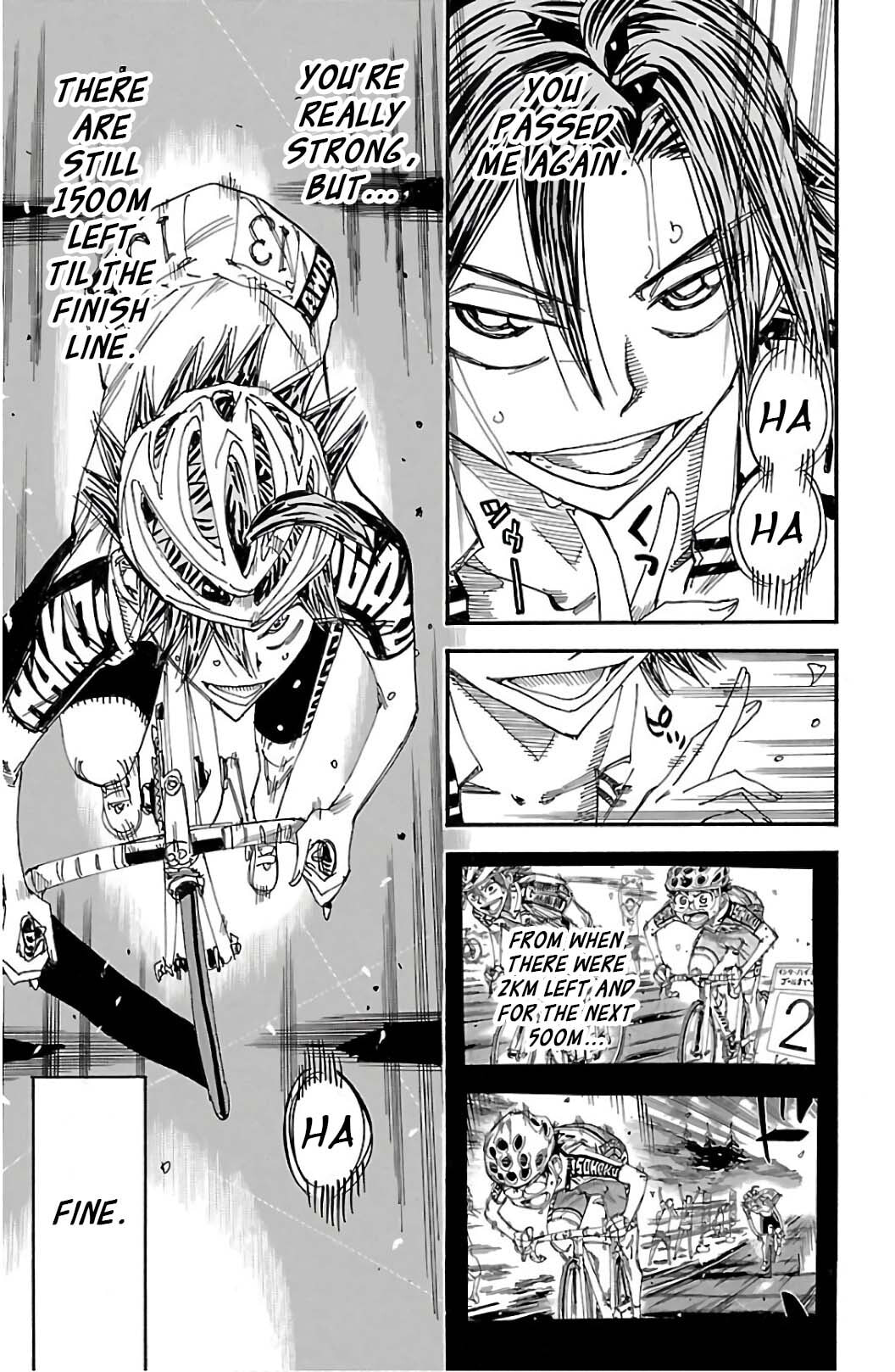 Yowamushi Pedal Chapter 521 page 3 - 