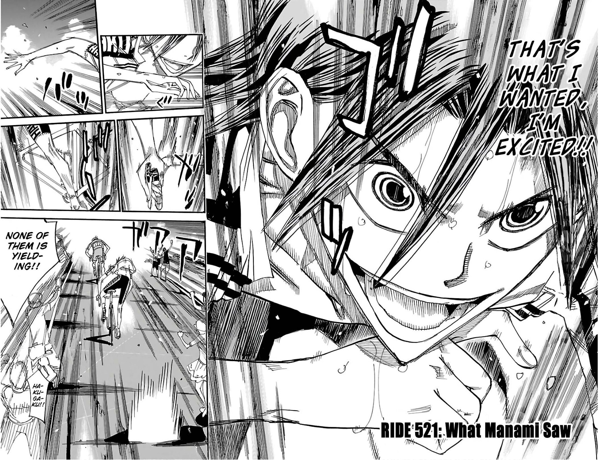 Yowamushi Pedal Chapter 521 page 4 - 