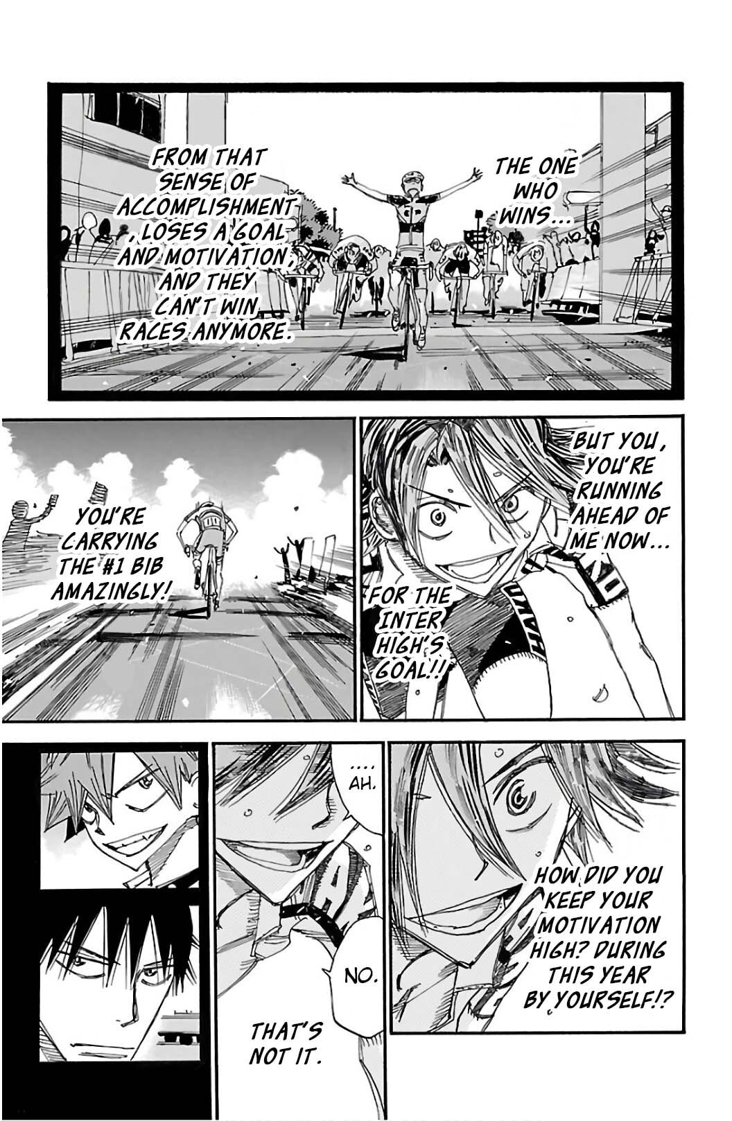 Yowamushi Pedal Chapter 521 page 8 - 