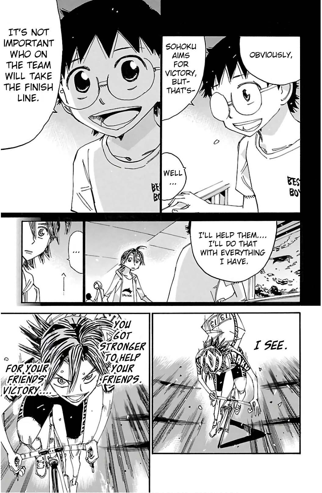Yowamushi Pedal Chapter 521 page 10 - 