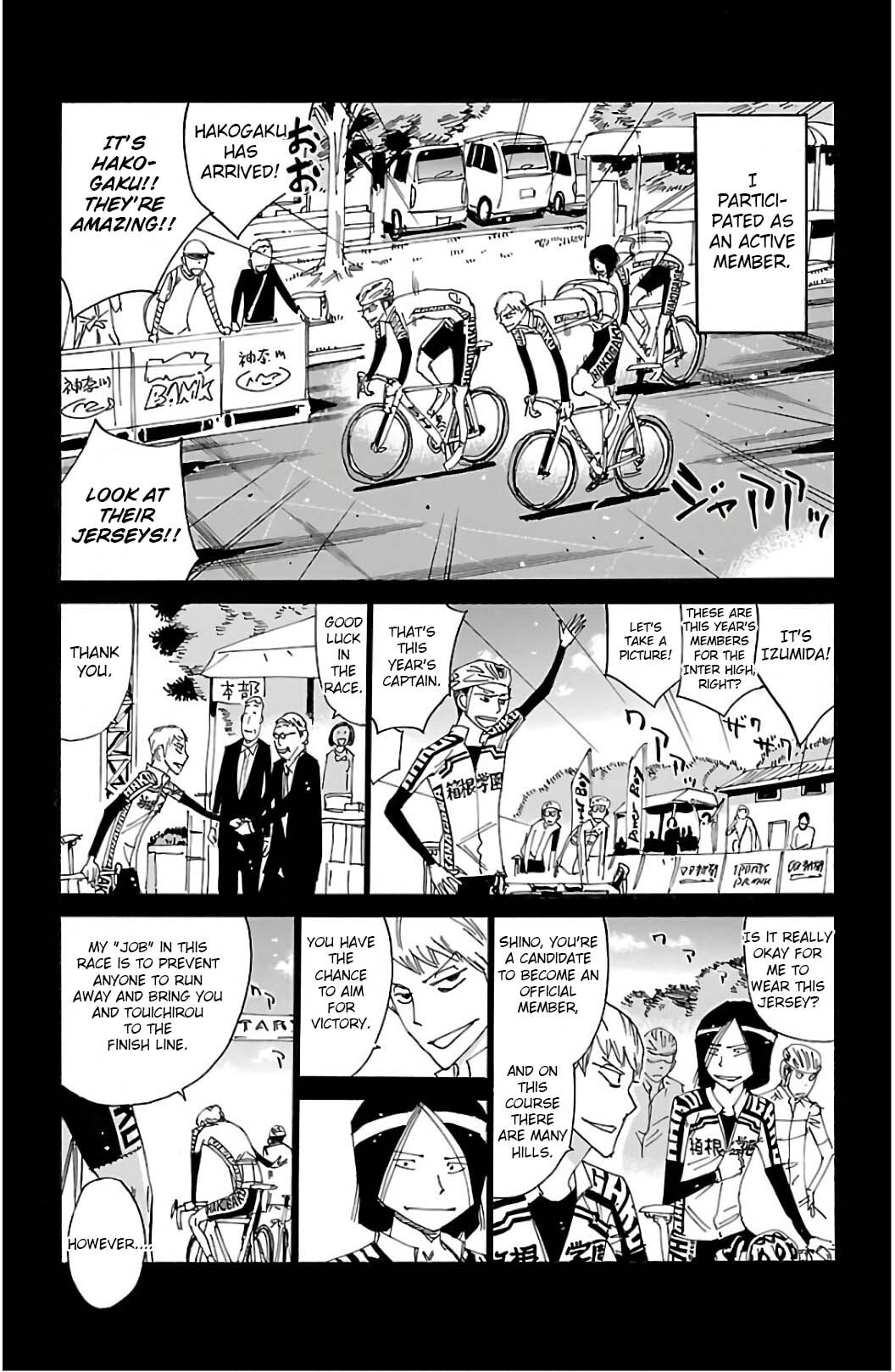 Yowamushi Pedal Chapter 522 page 12 - 