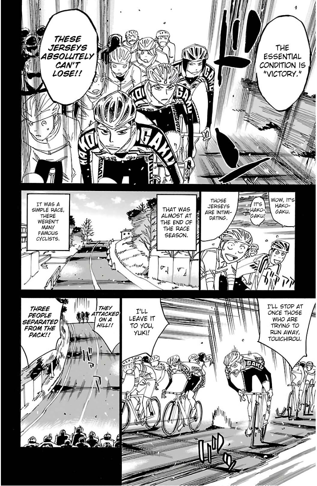 Yowamushi Pedal Chapter 522 page 13 - 