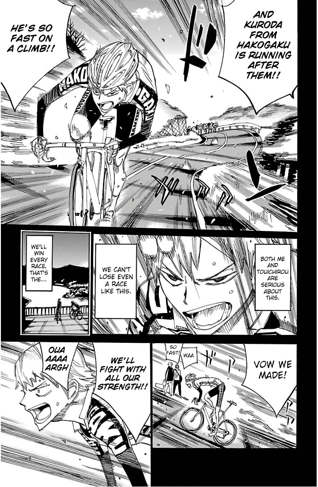 Yowamushi Pedal Chapter 522 page 14 - 