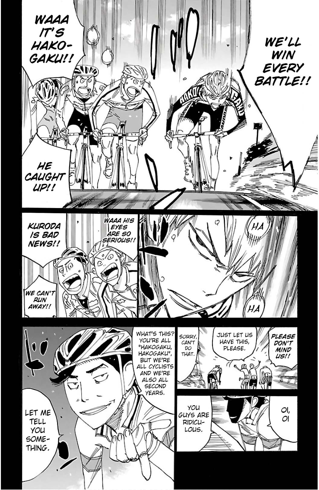 Yowamushi Pedal Chapter 522 page 15 - 